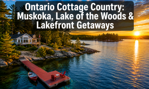 ☀️  Ontario Cottage Country: Muskoka, Lake of the Woods, and Lakefront Getaways for First-Time Visitors