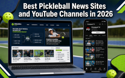 💯 Best Pickleball News Sites and YouTube Channels in 2026: Where Serious Fans Get Their Daily Updates
