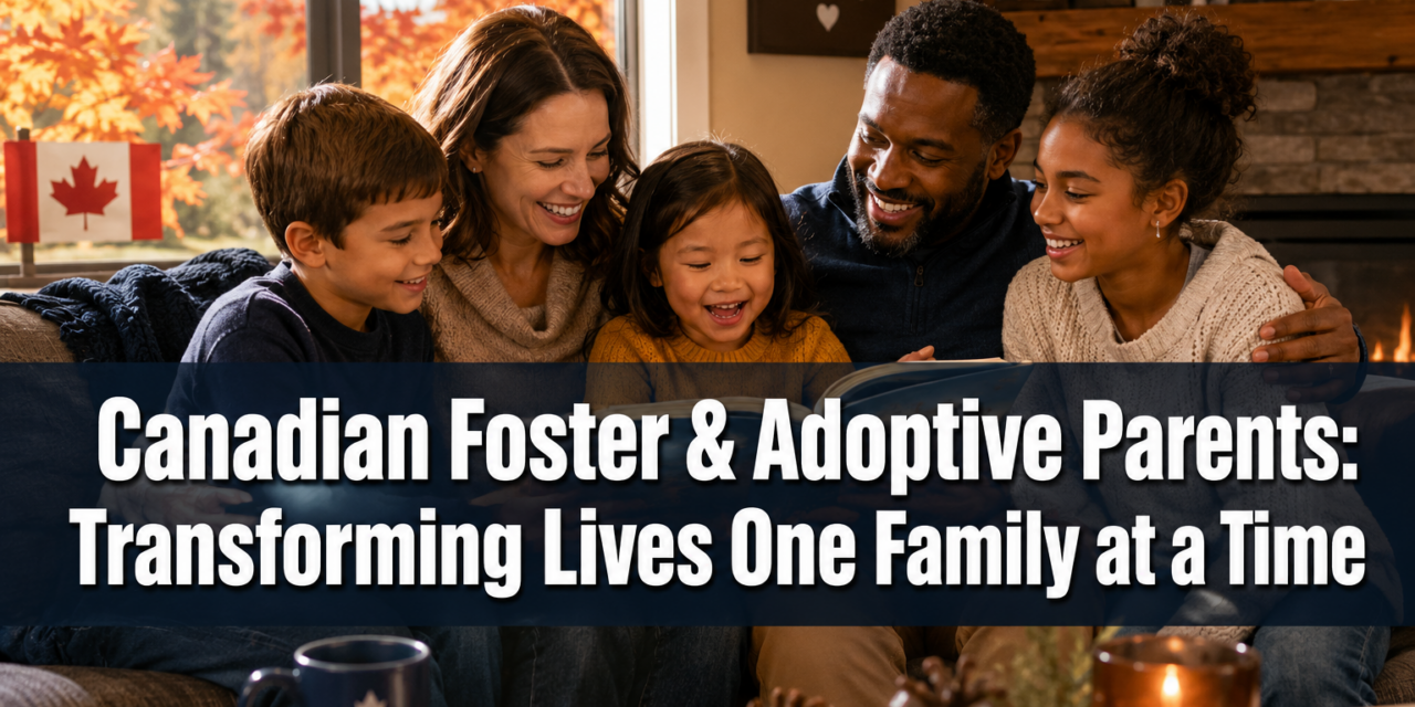 Canadian Foster and Adoptive Parents Transforming Lives One Family at a Time