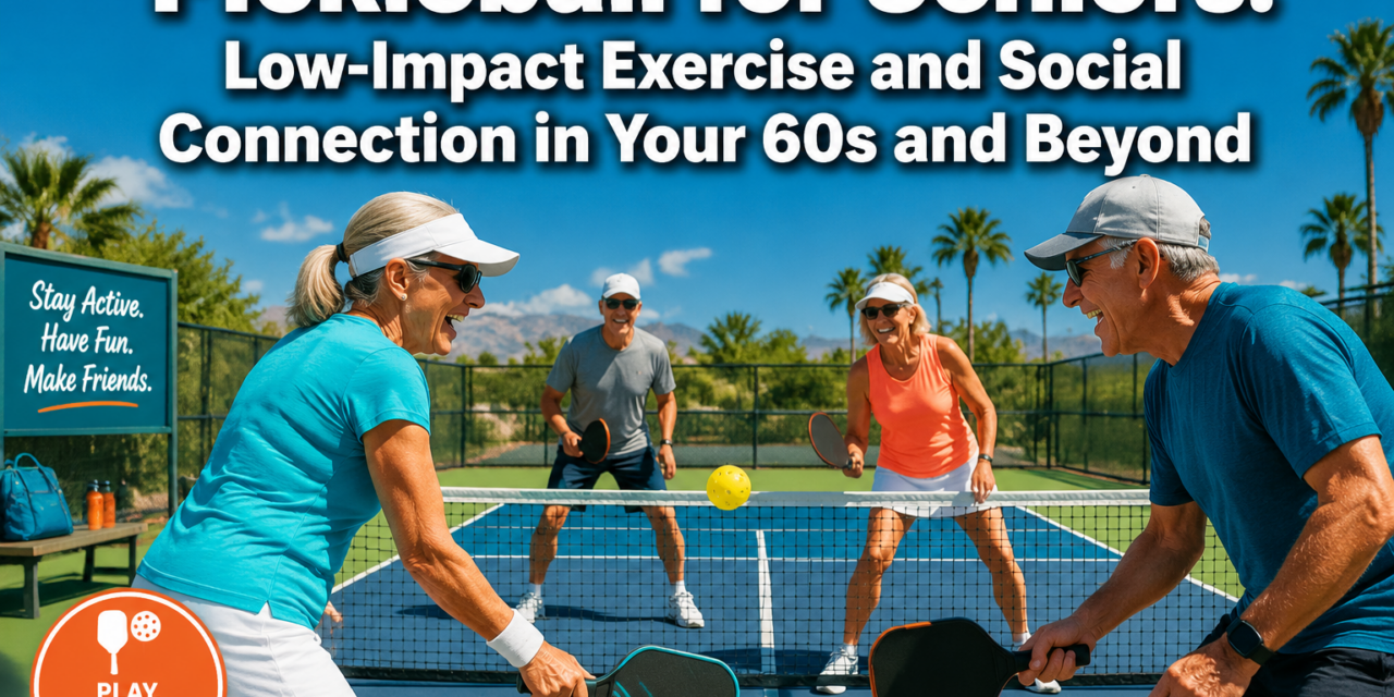 Pickleball for Seniors: Low-Impact Exercise and Social Connection in Your 60s and Beyond