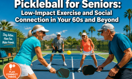 Pickleball for Seniors: Low-Impact Exercise and Social Connection in Your 60s and Beyond