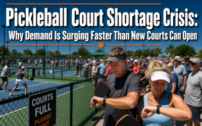 Pickleball Court Shortage Crisis: Why Demand Is Surging Faster Than New Courts Can Open