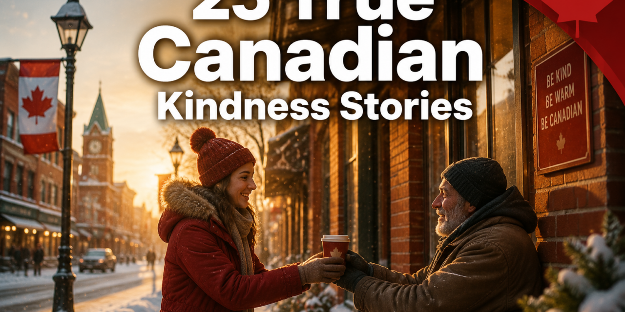 🇨🇦  True Canadian Kindness Stories: 25 Heartwarming Moments That Restored People’s Faith in Humanity