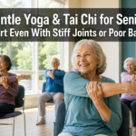 🧘‍♀️  Gentle Yoga and Tai Chi for Seniors: How to Start When You Have Stiff Joints or Poor Balance
