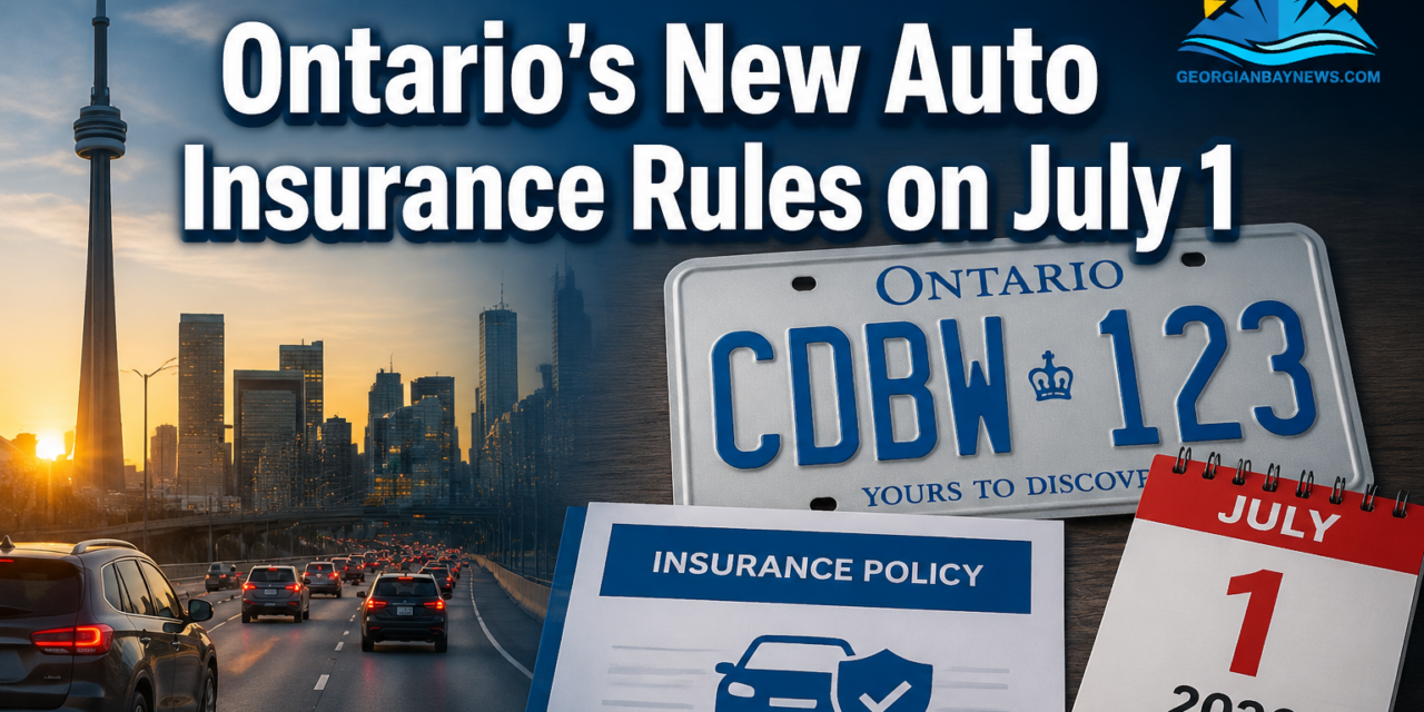 🚙  Ontario’s New Auto Insurance Rules Change on July 1: What Every Driver, Pedestrian, and Cyclist Should Know