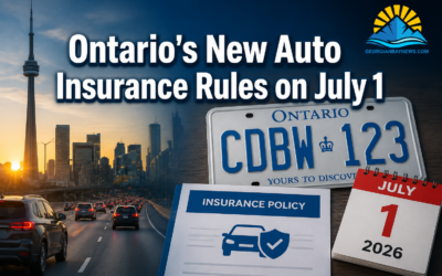 🚙 Ontario’s New Auto Insurance Rules Change on July 1: What Every Driver, Pedestrian, and Cyclist Should Know