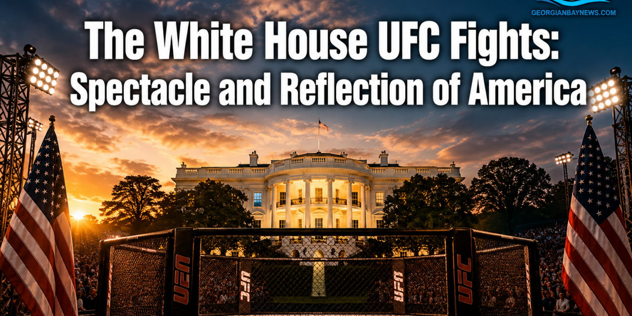 The White House UFC Fights Are a Spectacle. A Sad Reflection of America.