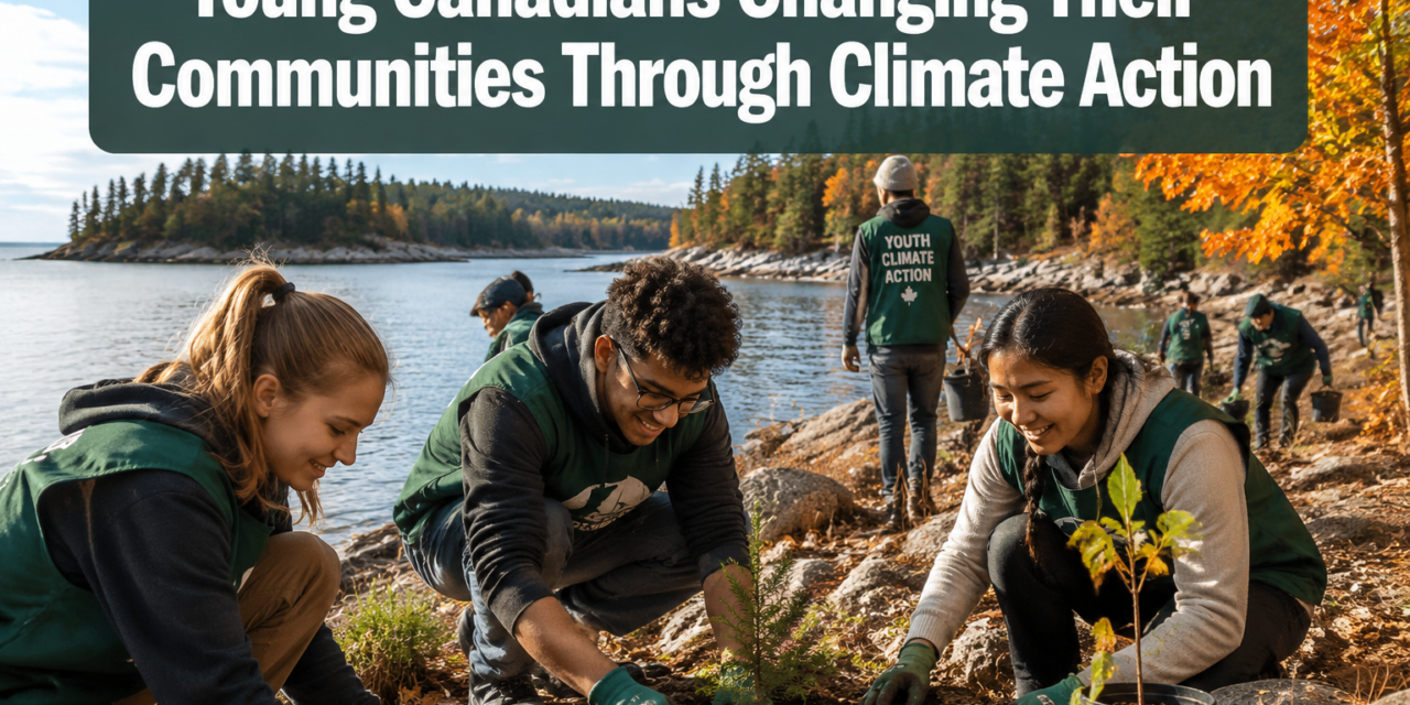 🇨🇦  Young Canadians Leading Climate Action Projects That Actually Changed Their Communities