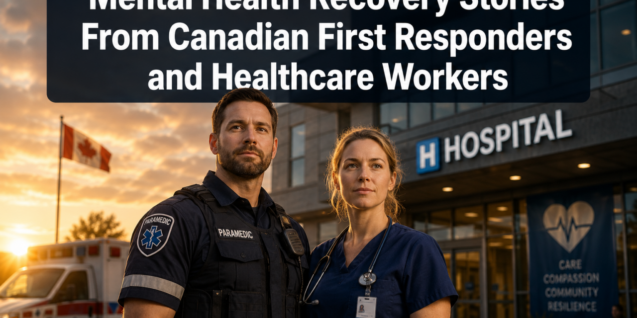🇨🇦  Mental Health Recovery Stories From Canadian First Responders and Healthcare Workers