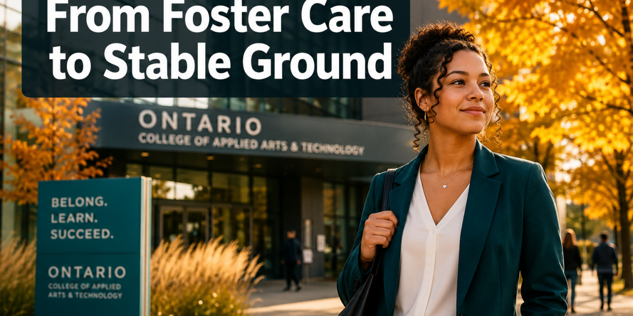 🏆  Former Foster Youth in Ontario Who Built Stable Lives After Aging Out