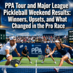 PPA Tour and Major League Pickleball Weekend Results: Winners, Upsets, and What Changed in the Pro Race