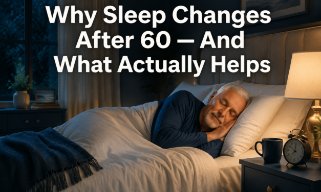 ☀️  Sleep Quality in Seniors: Why Rest Changes After 60 and What Actually Helps You Sleep Better