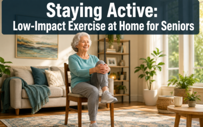 🚶🏻♂️Staying Active: Low-Impact Exercise Programs Seniors Can Do at Home