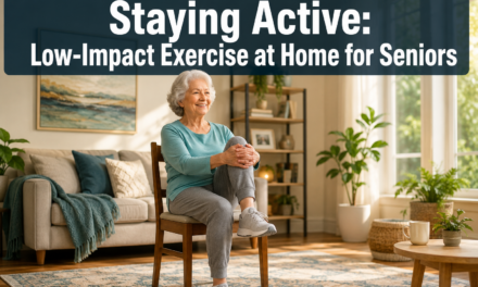🚶🏻‍♂️Staying Active: Low-Impact Exercise Programs Seniors Can Do at Home