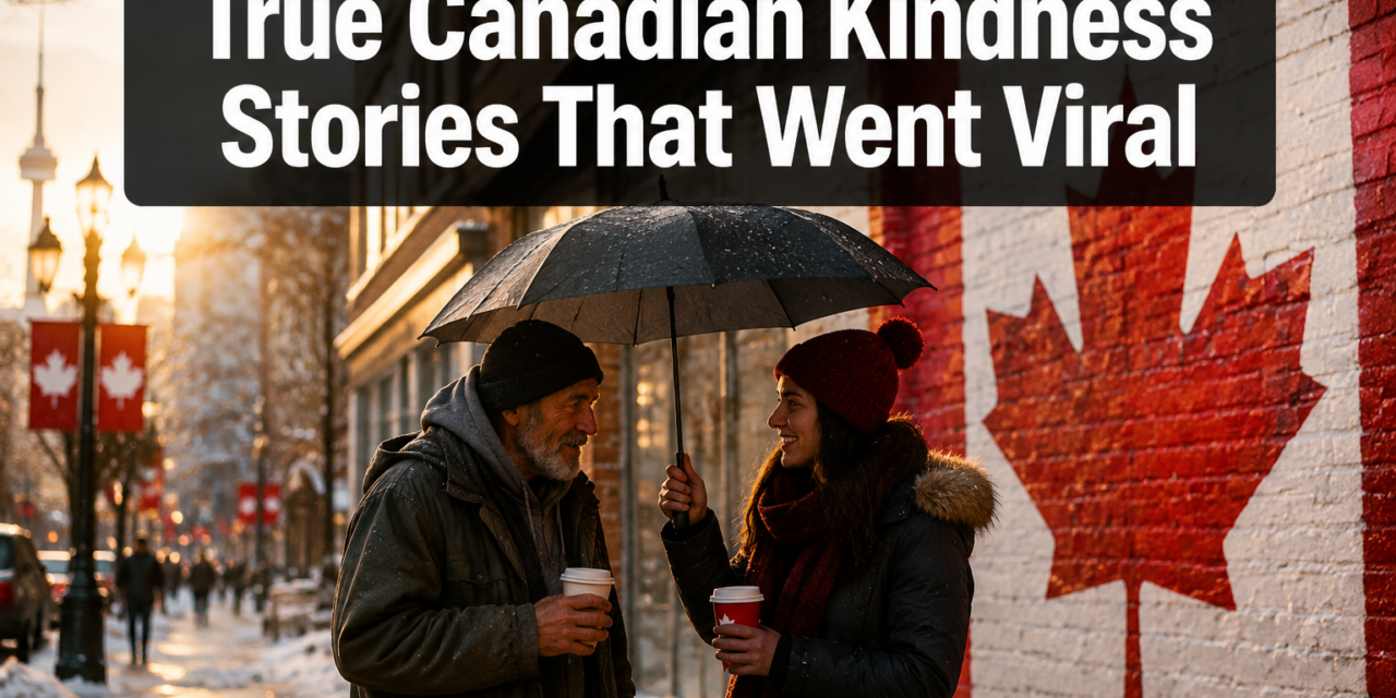 🇨🇦  True Canadian Kindness Stories That Went Viral: The Strangers Paying It Forward