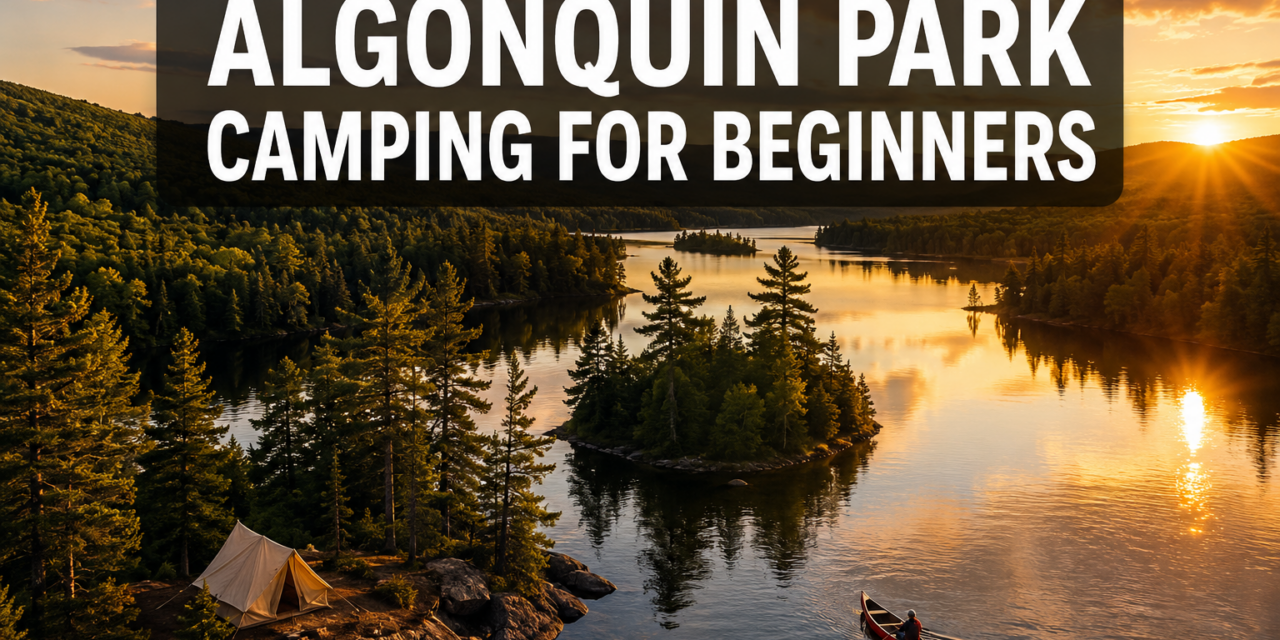 🛶  Algonquin Park Camping for Beginners: Reservations, Gear, and First-Time Itineraries