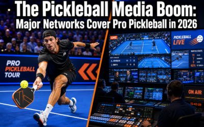 The Pickleball Media Boom: How Major Networks Are Covering Pro Pickleball in 2026