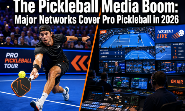The Pickleball Media Boom: How Major Networks Are Covering Pro Pickleball in 2026