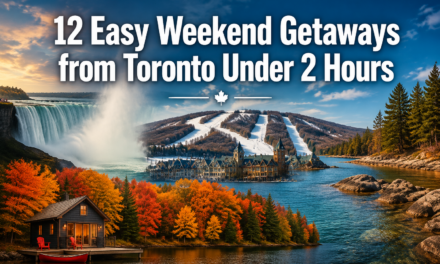 Weekend Getaways from Toronto Under 2 Hours: 12 Easy Drives for Last-Minute Trips
