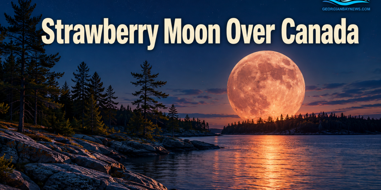 Canadian Skies Are About to See the Full Moon Known as the Strawberry Moon