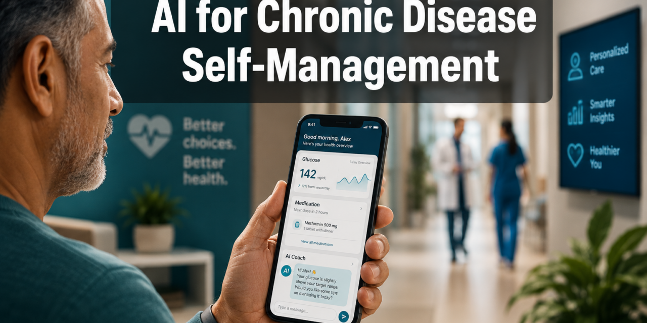 🩺  AI for Chronic Disease Self-Management: Digital Coaches Helping Patients Track Symptoms, Medications, and Lifestyle Changes