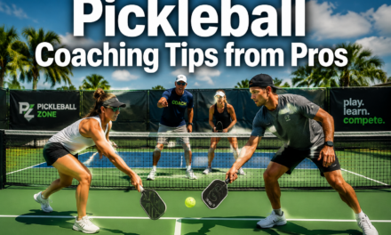 🎯  Pickleball Coaching Tips from Pros: Drills, Tactics, and Mindset Lessons You Can Use in Your Local League