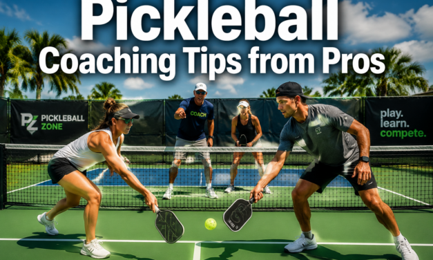 🎯  Pickleball Coaching Tips from Pros: Drills, Tactics, and Mindset Lessons You Can Use in Your Local League