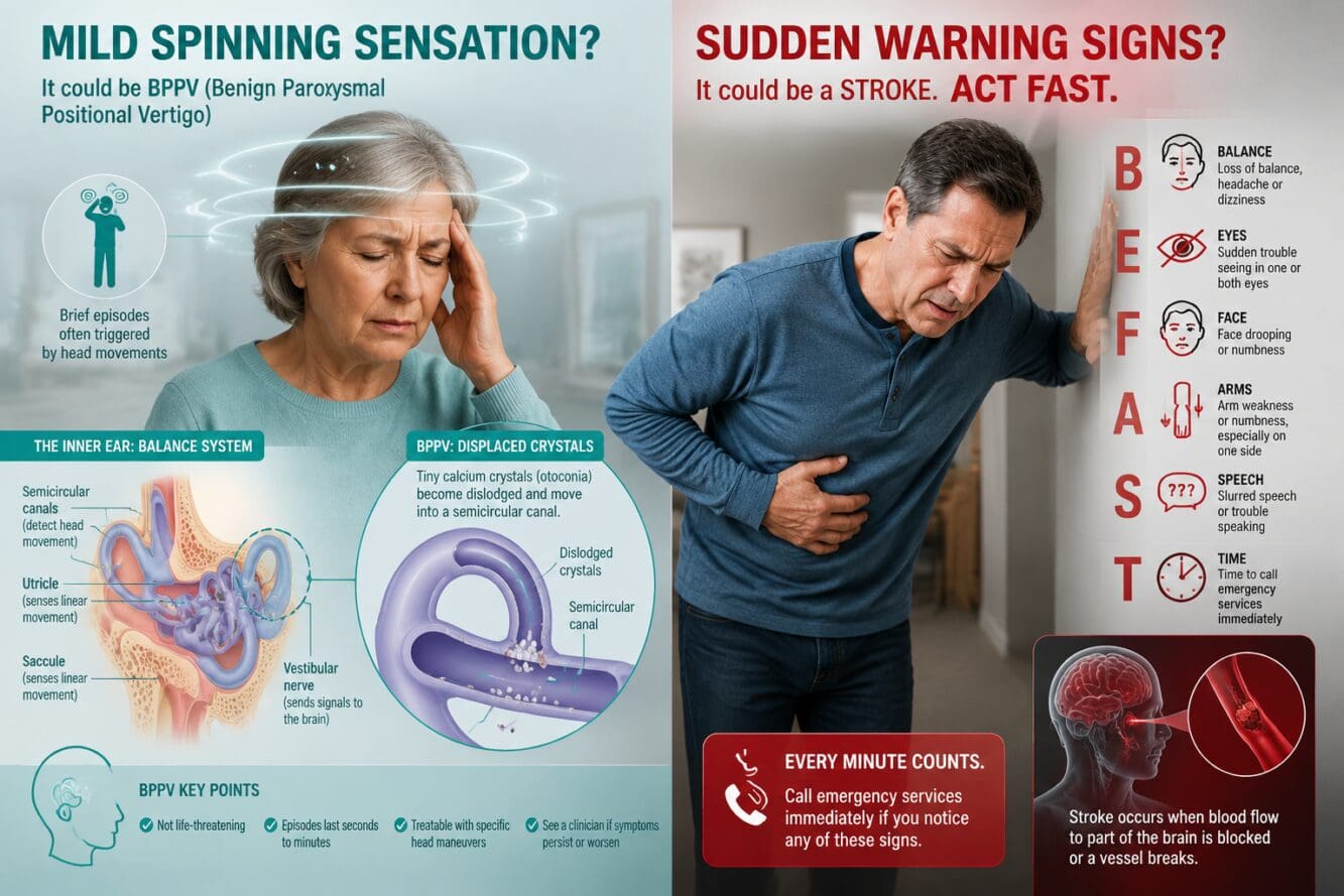 Warning Signs That Dizziness Might Be a Stroke