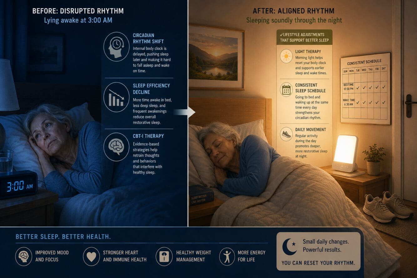 Why Sleep Quality in Seniors Declines After 60