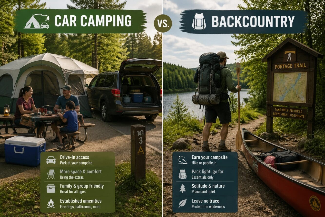 What Gear Do Beginners Need for Algonquin Park Camping?