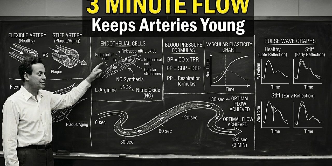 🩸 The Tiny Daily Habit That Keeps Your Arteries Flexible After 60