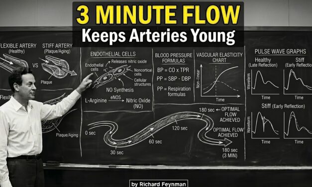🩸 The Tiny Daily Habit That Keeps Your Arteries Flexible After 60