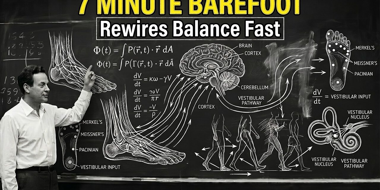 💯  What 7 Minutes of Barefoot Walking Does to Your Brain and Balance