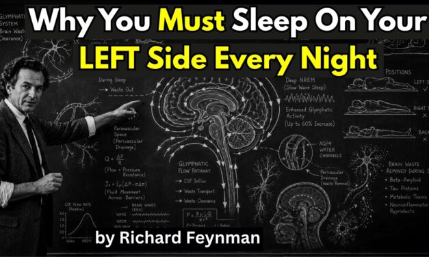 💯  Why Sleeping on Your LEFT Side Changes Your Brain’s Cleansing Cycle