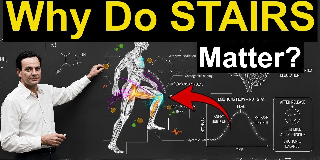 🚶‍♀️ Why Stairs CHANGE Your Legs and Knees Faster Than Walking After 60?