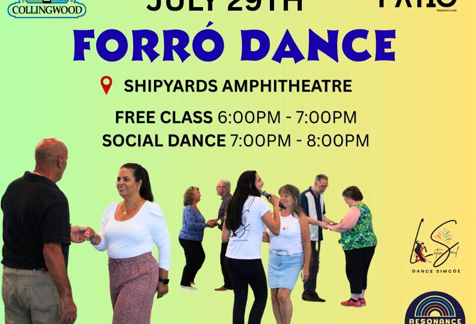 💃 Collingwood, get ready to dance | July 29th |  Shipyards Amphitheatre