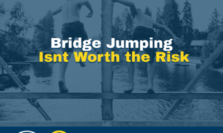 ✅  OPP REMINDS PUBLIC OF THE DANGERS OF JUMPING FROM BRIDGES INTO WATERWAYS