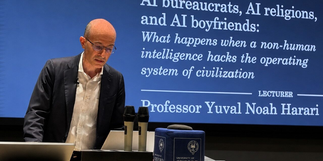 🎯  AI has hacked the code of human civilization | Yuval Noah Harari
