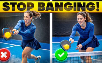 ✅  She Hits Everything Hard Until I Show Her This | Cliff Pickleball