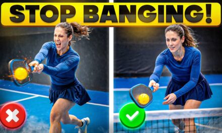 ✅  She Hits Everything Hard Until I Show Her This | Cliff Pickleball