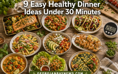 π 9 Easy Healthy Dinner Ideas for Busy Weeknights: Quick Recipes Under 30 Minutes