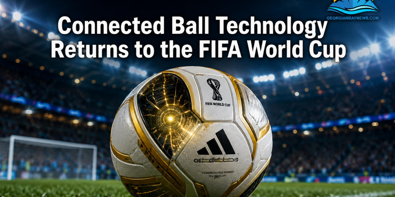 ⚽️  Connected Ball Technology Again Features in the Official Match Ball of the FIFA World Cup