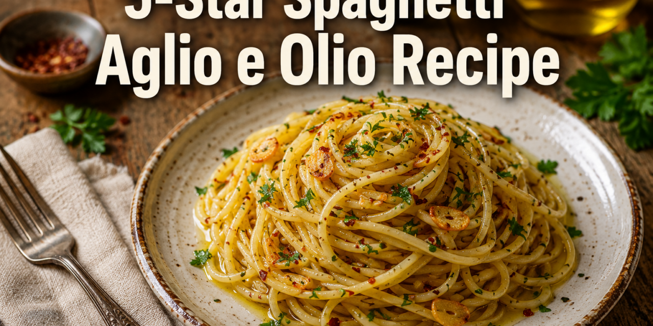 The 5-Star Spaghetti Aglio e Olio Recipe | GEORGIANBAYNEWS.COM