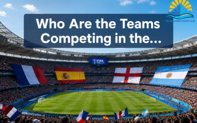⚽️  Who Are the Teams Competing in the Semifinals? 2026 World Cup Guide