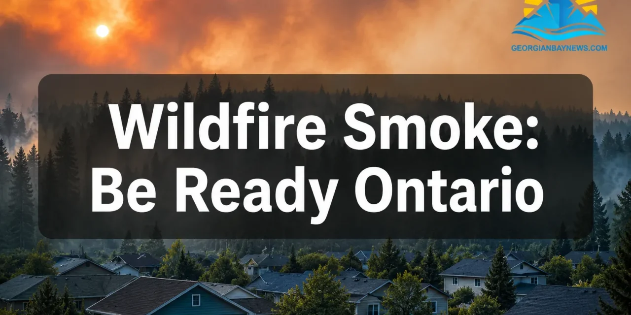 🔥 How to Prepare for Wildfire Smoke Events in Ontario