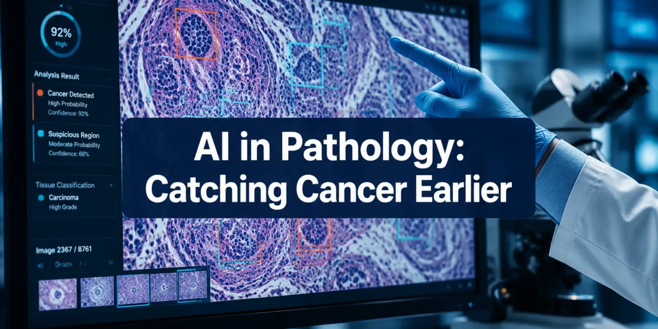 ✅   AI in Pathology: How Machine Learning is Catching Cancers Earlier Than Human Pathologists