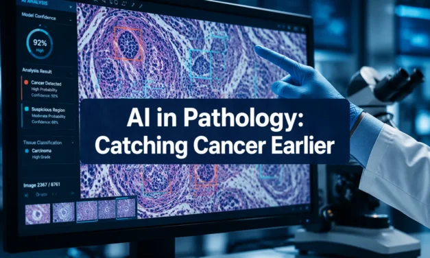 ✅   AI in Pathology: How Machine Learning is Catching Cancers Earlier Than Human Pathologists