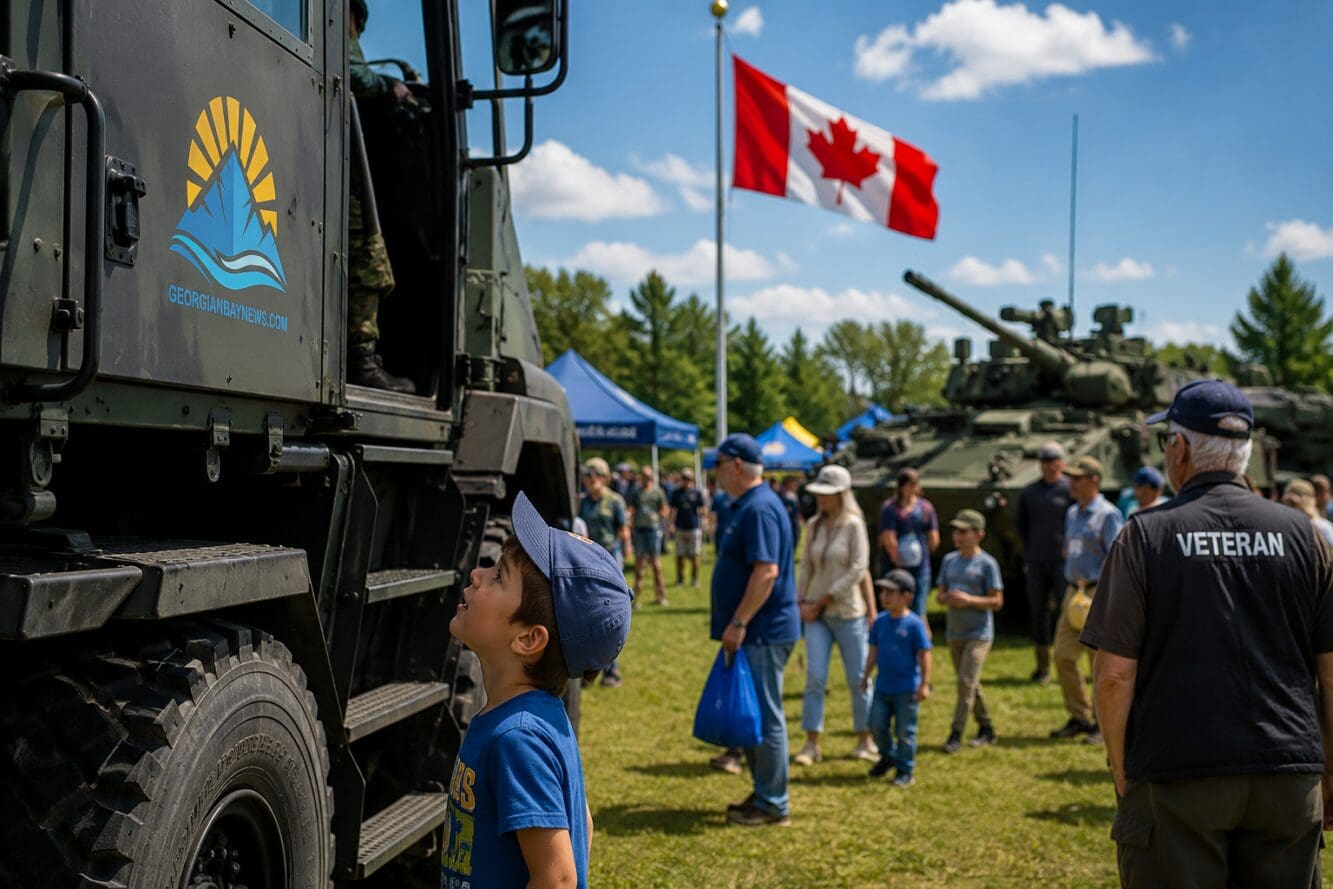 What Happened at CFB Borden Anniversary Event on Saturday