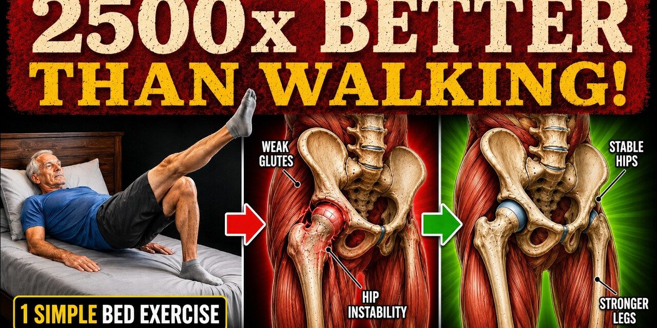 ✅  THIS Single Bed Exercise Strengthens Your Legs Faster Than Walking