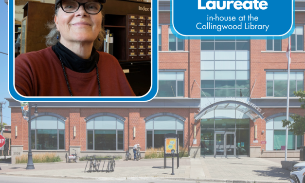 📚 Poet Laureate in house at the Collingwood Library